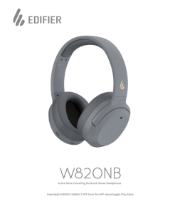 ヘッドホンのEdifier W820NBを詳細にレビュー | 耳スタ！