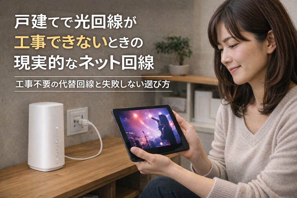 戸建て置くだけWIFI